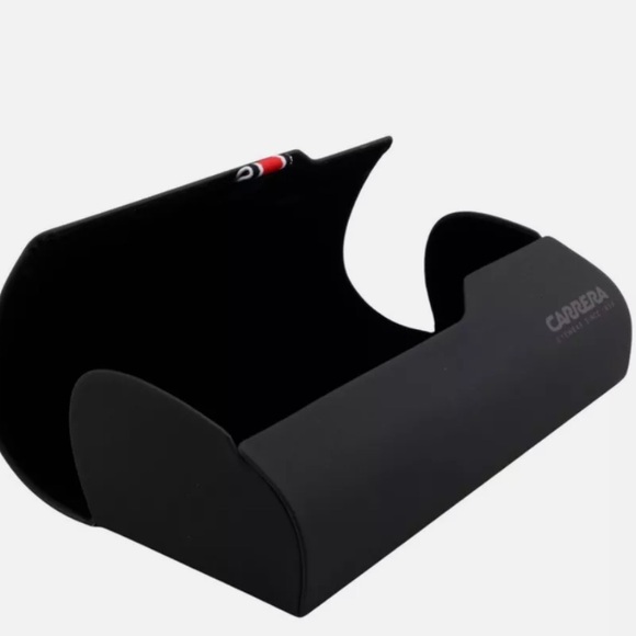 NEW CARRERA AUTHENTIC EYEGLASSES CASE | BLACK HARD | MAGNETIC COVER - Picture 8 of 10